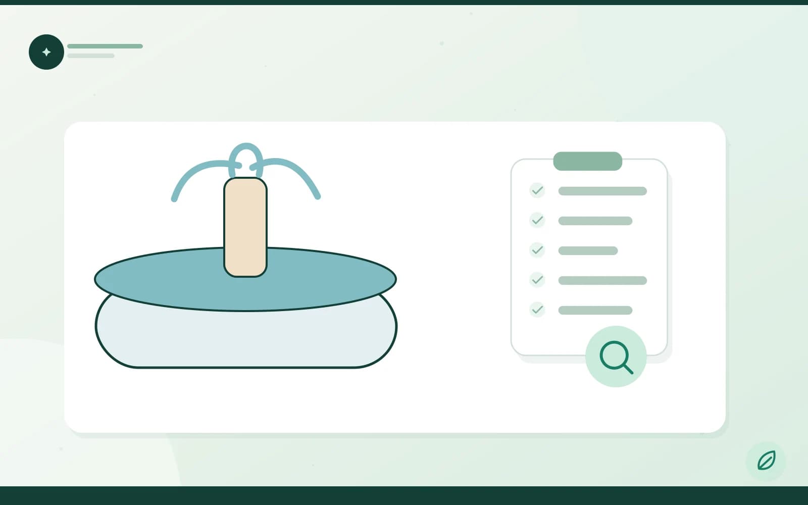 Separate surface cleaning from pump maintenance: Garden Fountain Care: Check the Model and Arrange Qualified Service