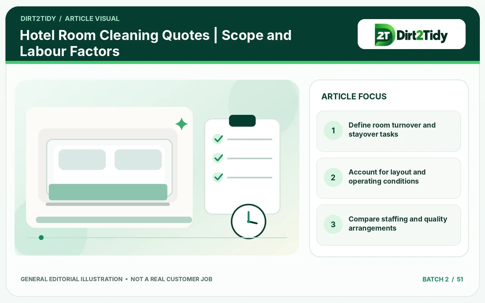 infographic: define room turnover and stayover tasks for hotel room cleaning quotes | scope and labour factors
