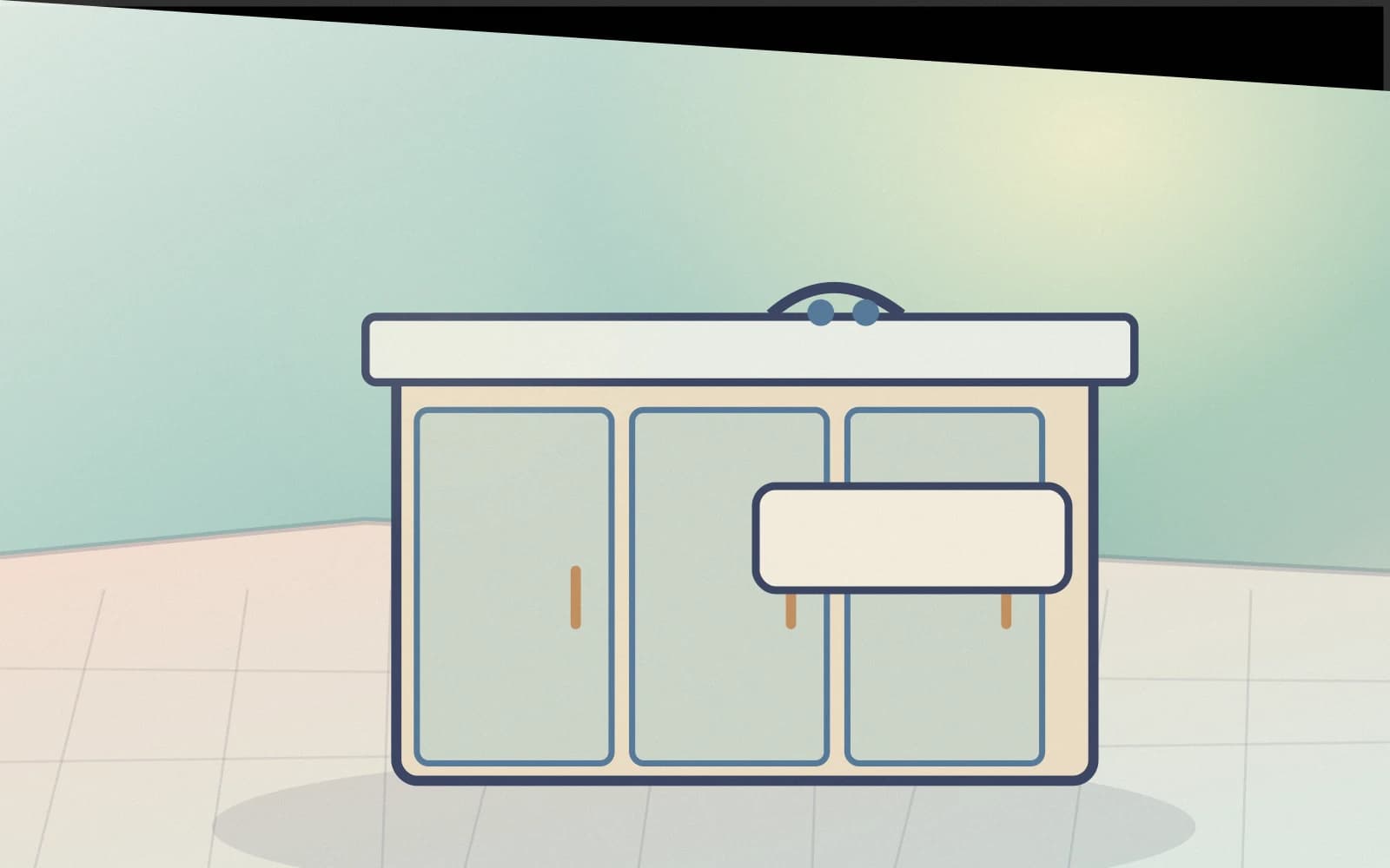 Office kitchenette assessed for routine cleaning frequency