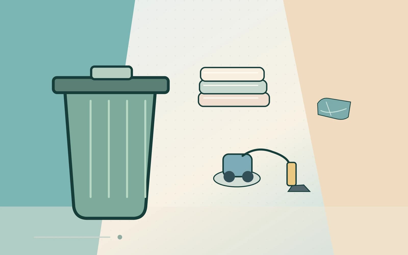 Editorial illustration for Domestic Cleaning Tasks and Optional Services: Routine household tasks.