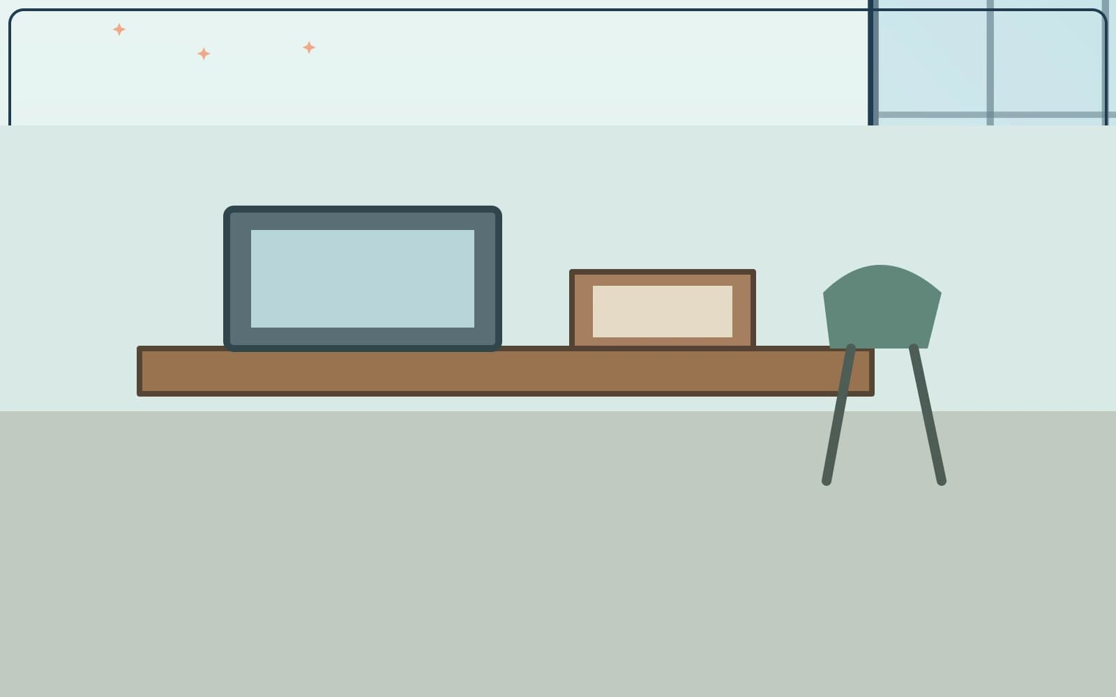 Office cleaner wiping desk touchpoints in a meeting room