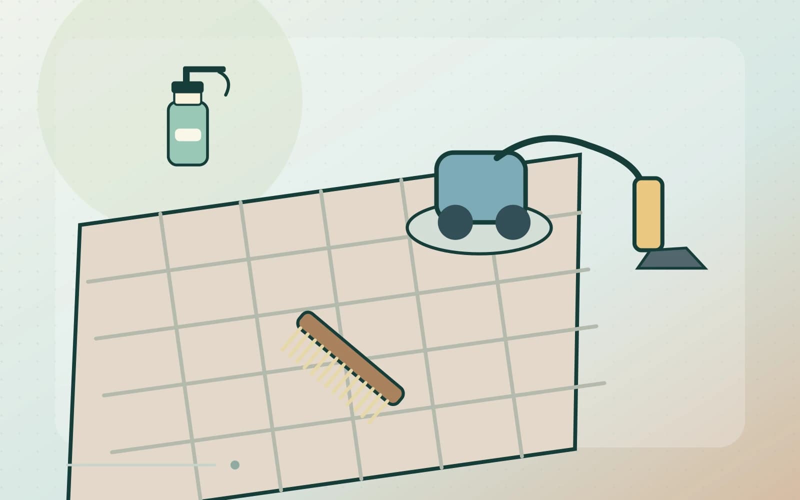 Editorial illustration for How to Choose a Home Cleaning Service | Scope and Questions: Start with the work you need.