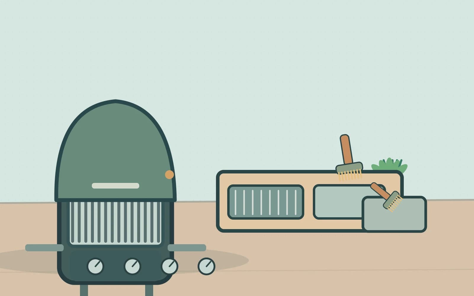 Disassembled barbecue parts ready for model-approved deep-cleaning methods