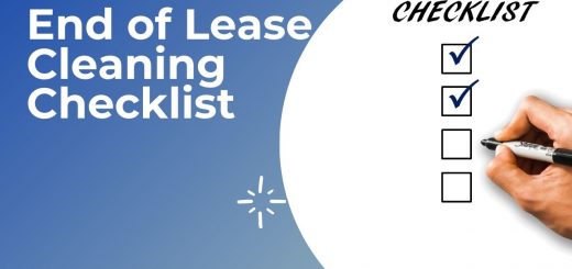 End of lease Cleaning Checklist