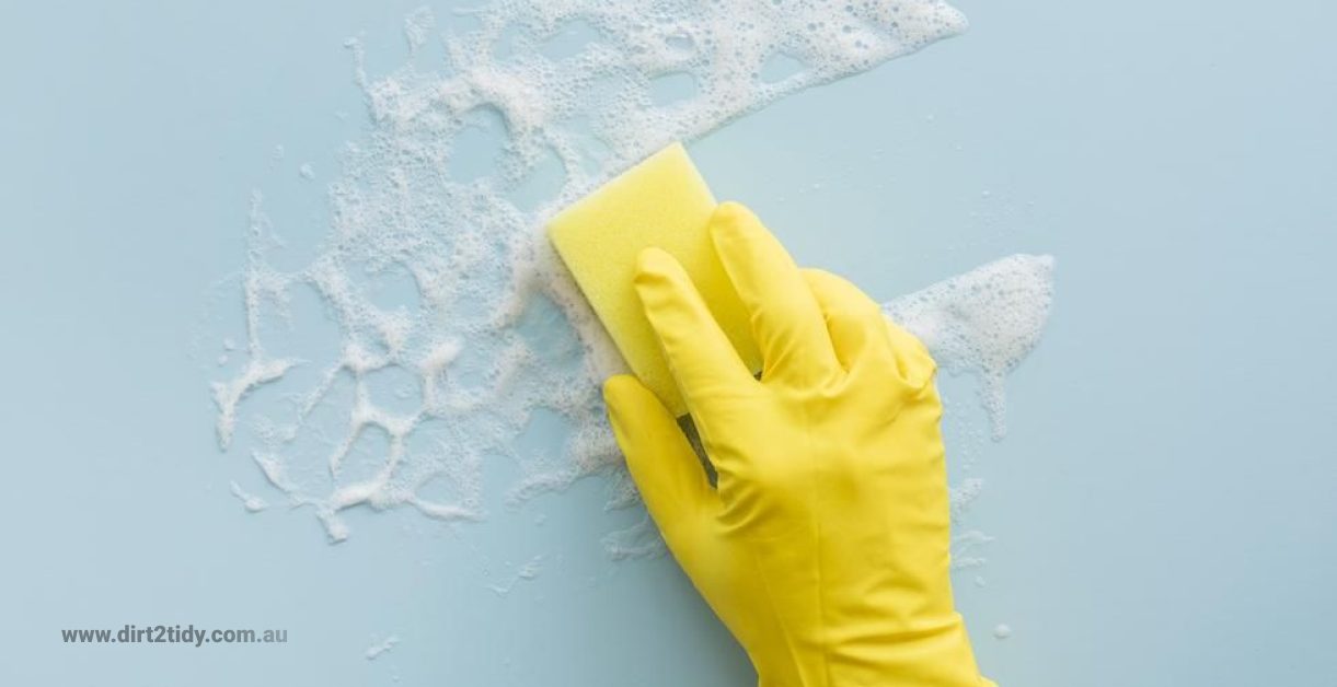 What is the best way to clean dust from painted walls? Dirt2Tidy