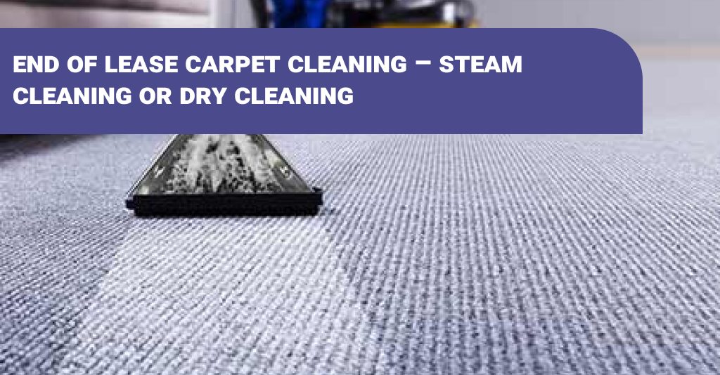 Endoflease carpet cleaning Steam or dry?