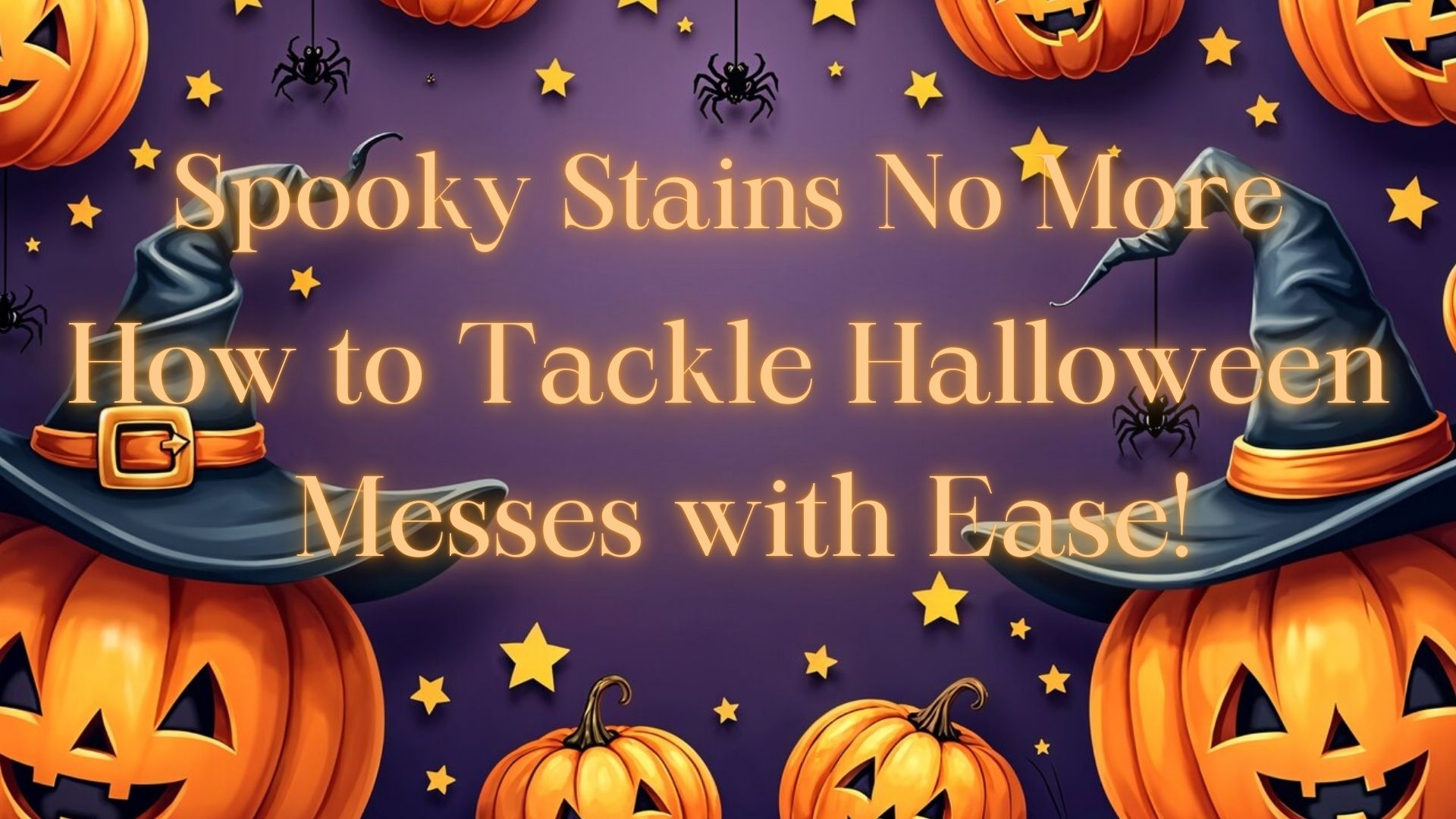 Remove Halloween Stains Easy Tips to Clean Spooky Messes