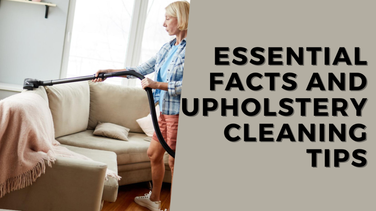 Upholstery Cleaning Tips