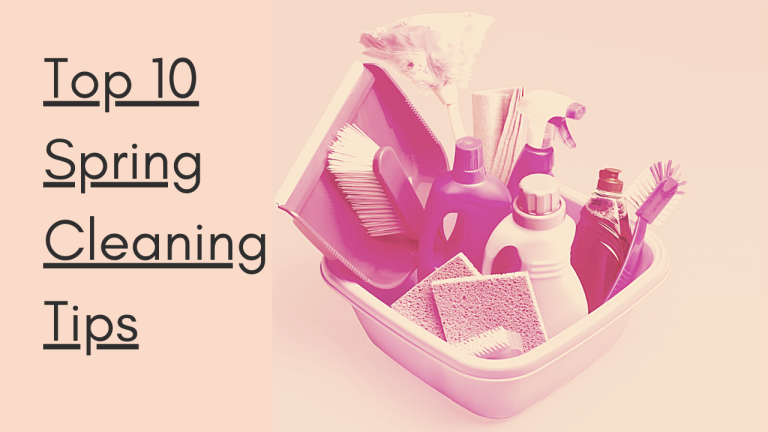 spring cleaning tips