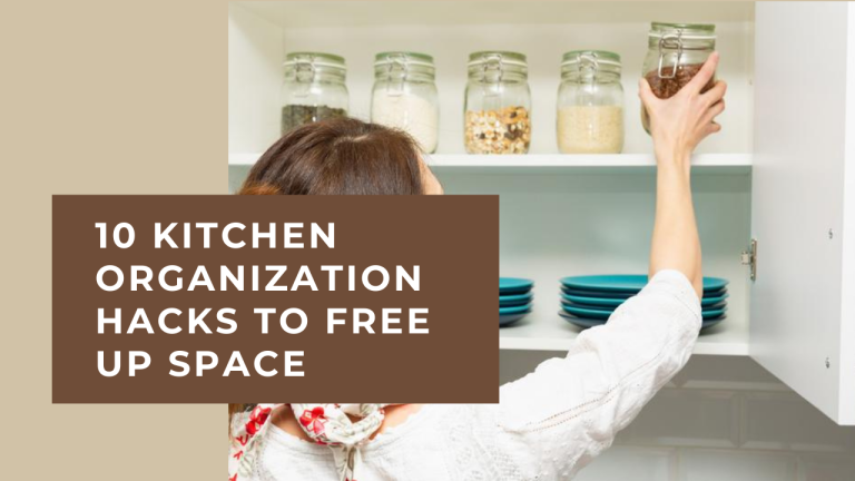 Huge Moves: 10 Kitchen Organization Hacks to Free Up Space