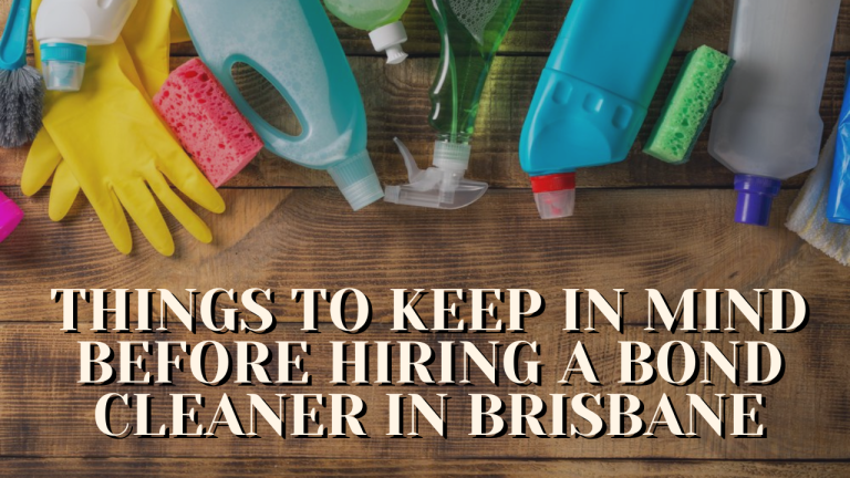 bond cleaner brisbane