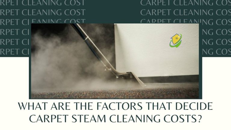 What are the that decide carpet steam cleaning costs?