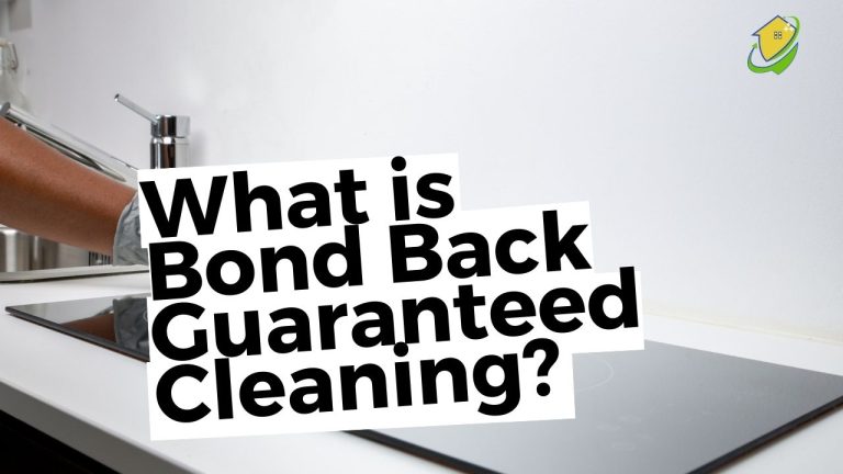What is Bond Back Guaranteed Cleaning?