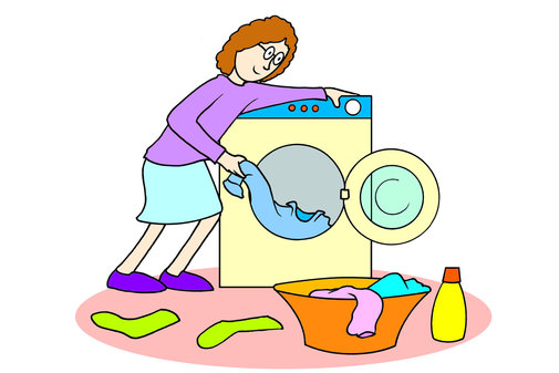 How to keep your home clean and free from the corona virus? 9 RS1053 Do the laundry col web