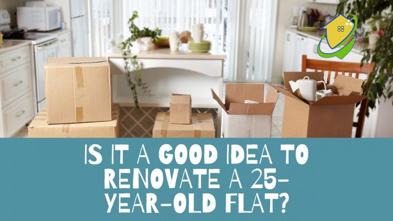 Is it a good idea to renovate a 25-year-old flat?
