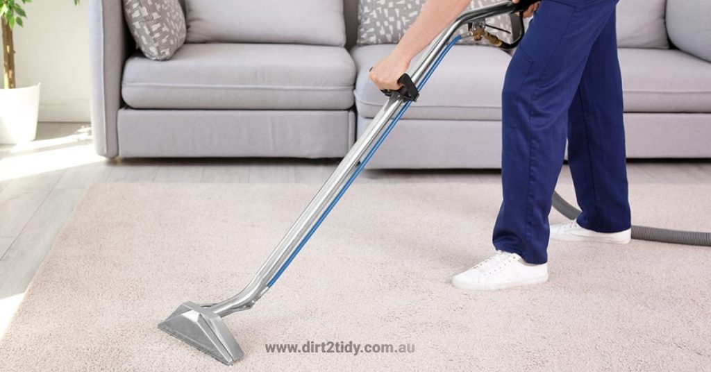 vacuuming