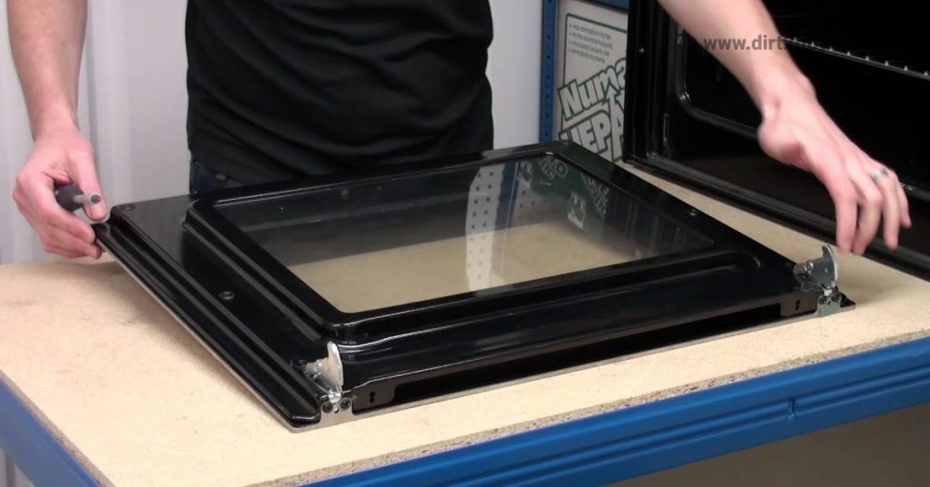 How do I clean oven door glass without chemicals? 3 windows cleaning
