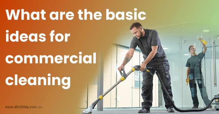 Commercial cleaning