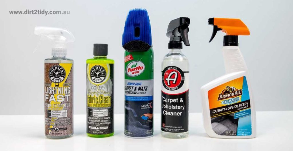 What helps removing carpet stains? 2 End of lease cleaning