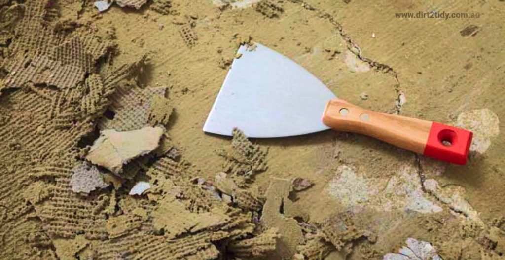 How do you remove outdoor carpet glue from concrete? 2 carpet glue