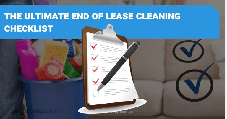 end of lease cleaning