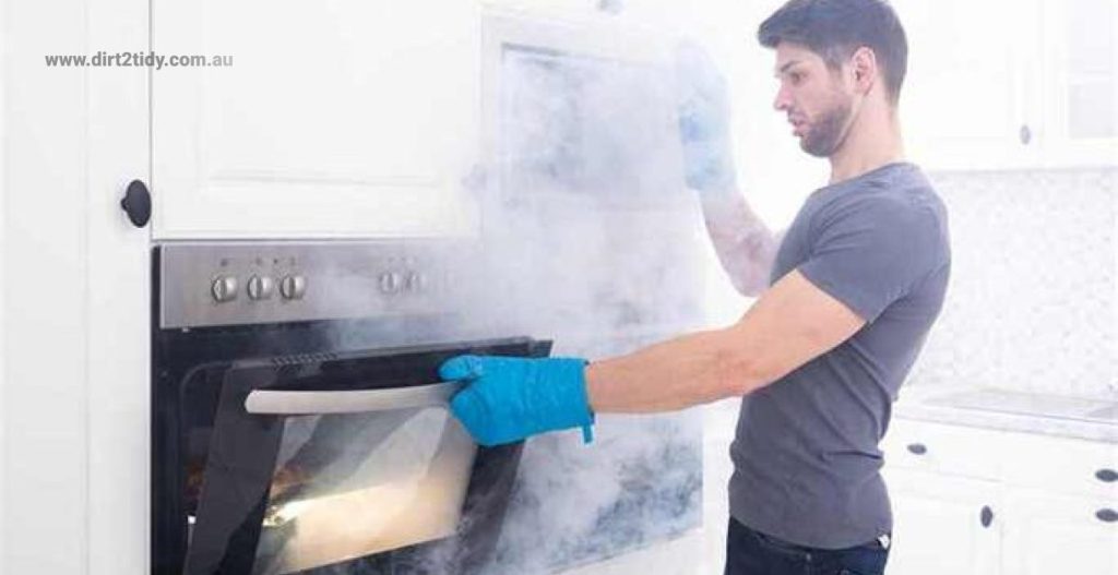 What are the health effects of oven smoke? 1 oven cleaning