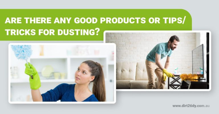 tips/tricks for dusting