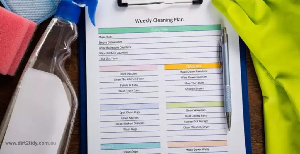 deep clean your house