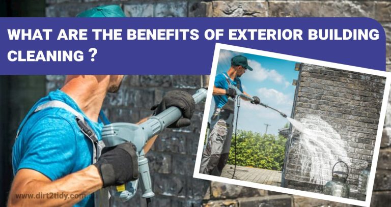 Exterior Building cleaning