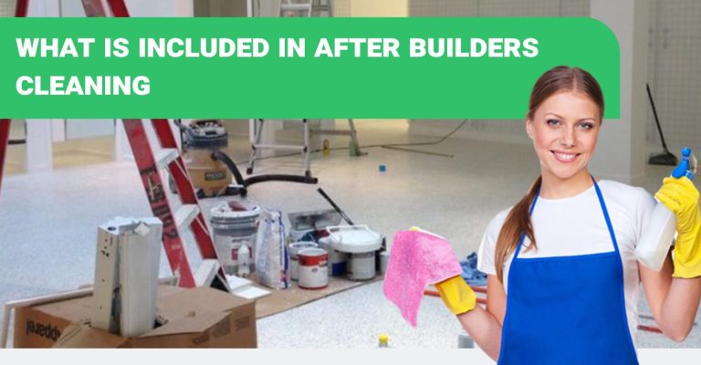 builders cleaning
