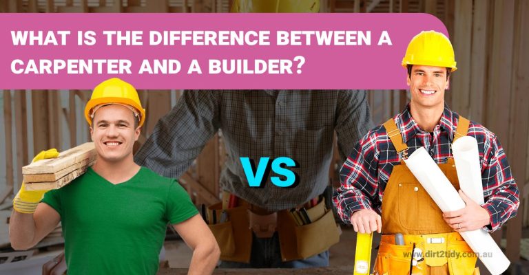 carpenter and a builder