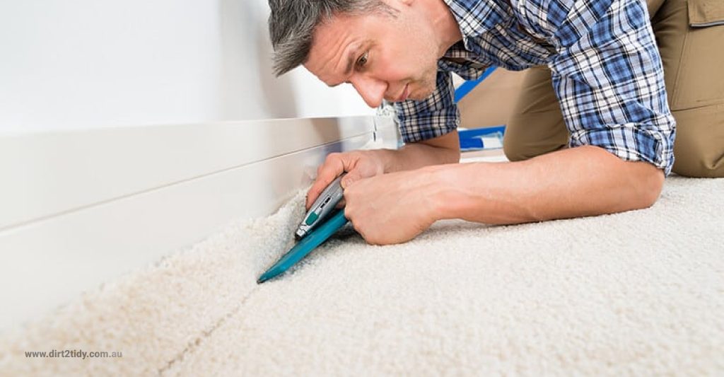 install a carpet