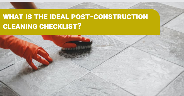 post-construction cleaning