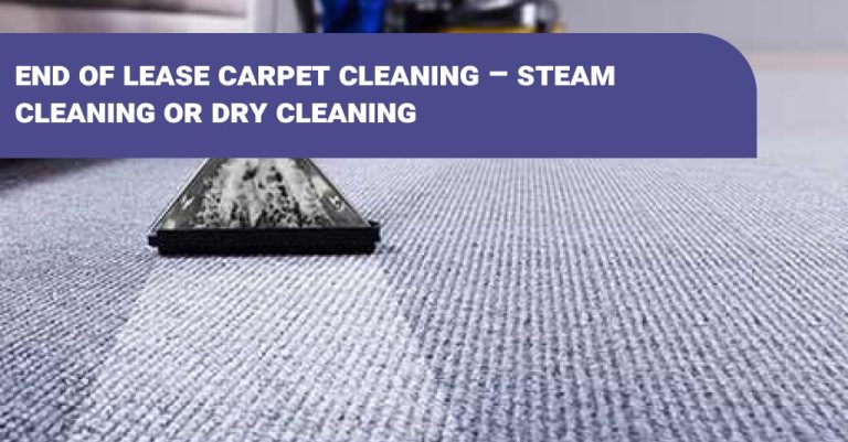 end of lease carpet cleaning