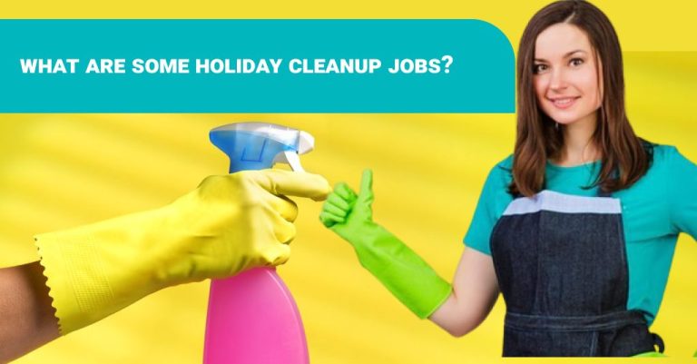 cleanup jobs
