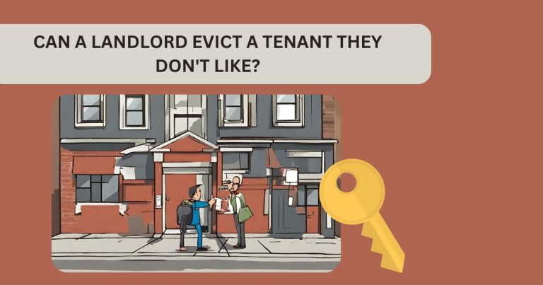 evict a tenant