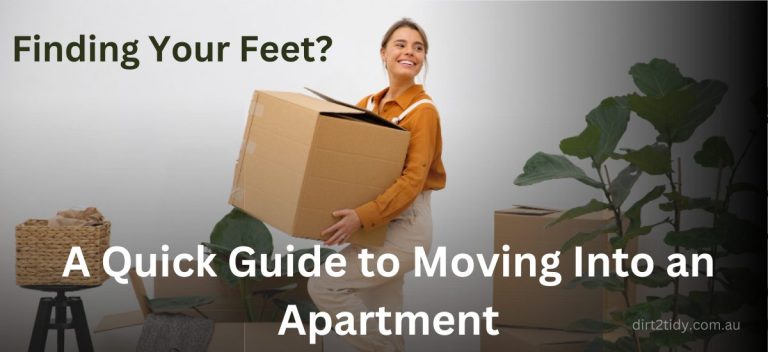 Finding Your Feet: A Quick Guide to Moving Into an Apartment
