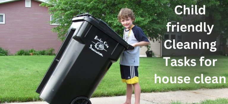 cleaning tasks for kids
