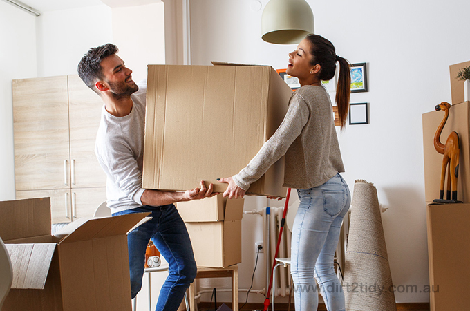 What is the tenant responsible for when moving out? 2 moving out