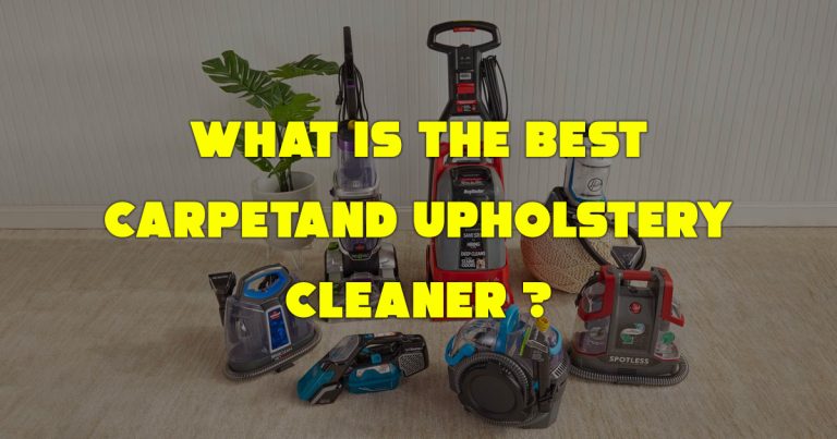 carpet and upholstery cleaners