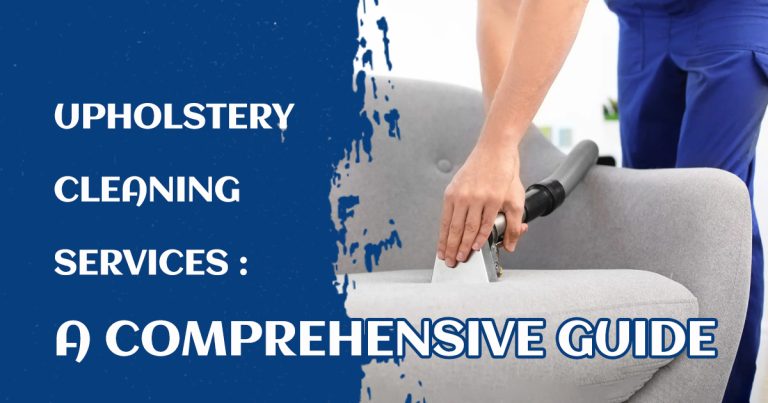upholstery cleaning services