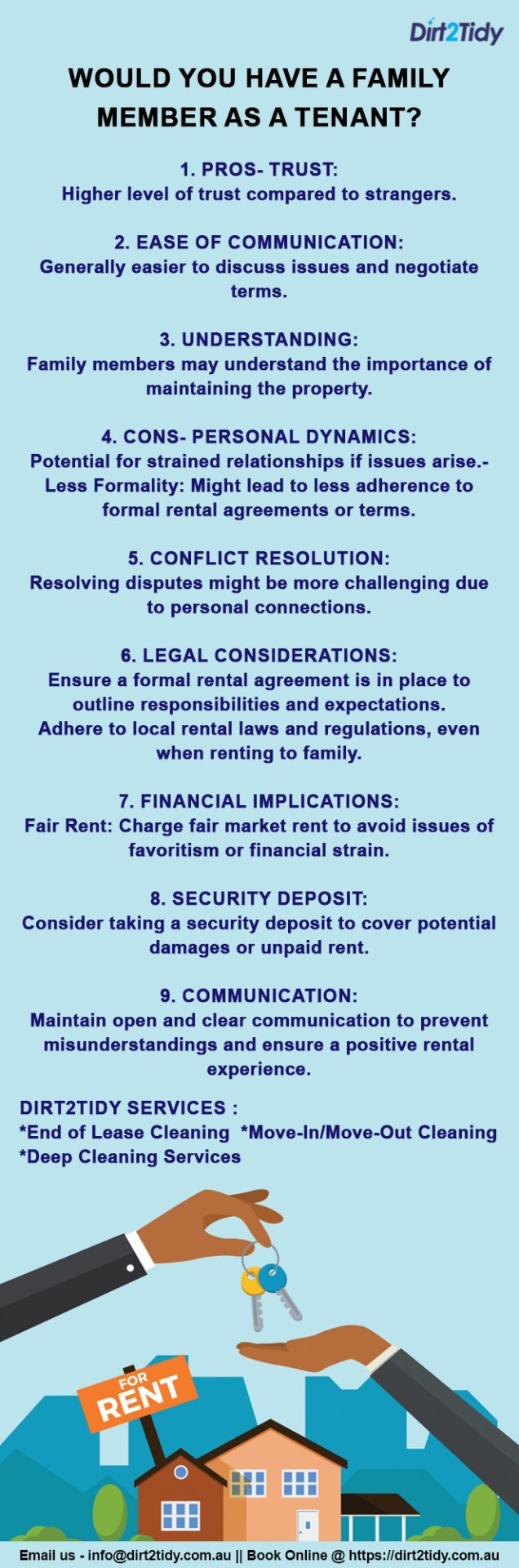 Would you have a family member as a tenant? 4 info 57