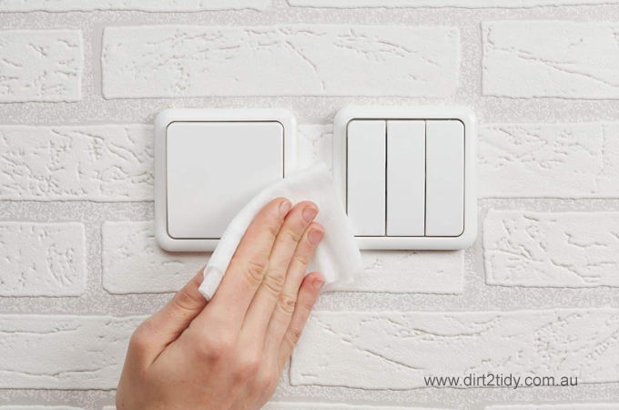 clean light switches