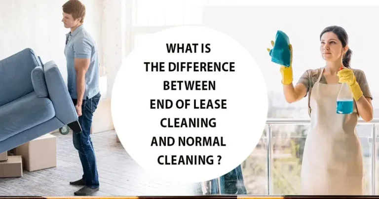 Difference between lease cleaning and regular cleaning