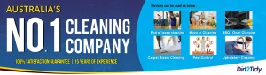 Common Mistakes to Avoid During End of Lease Cleaning in Eastern Suburbs: Insights from Dirt2Tidy 3 Promotional banner showing Dirt2Tidy as Australia's No.1 cleaning company with services like end of lease cleaning, BBQ cleaning, carpet steam cleaning, and more.
