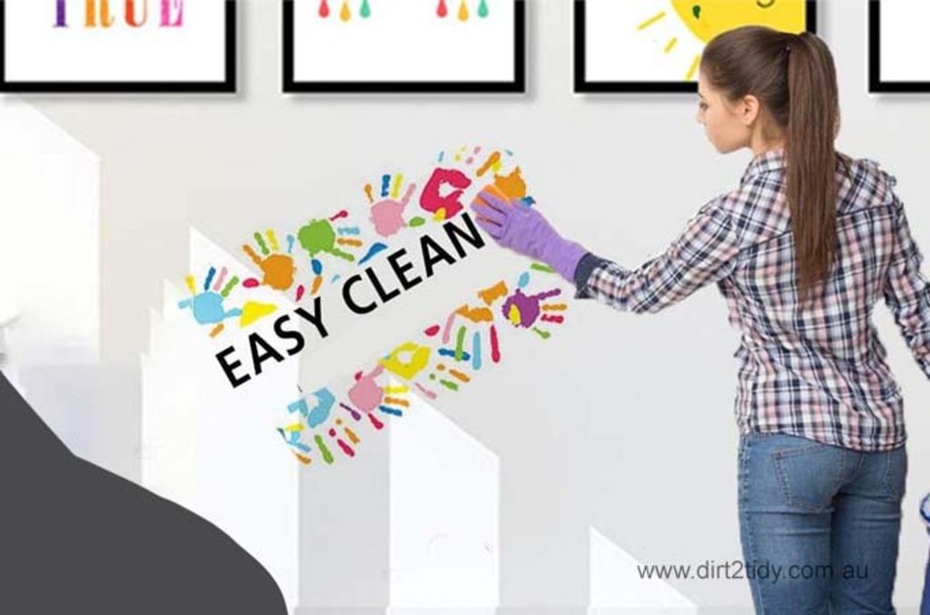 Which paint is good with easy cleaning? 4 paint