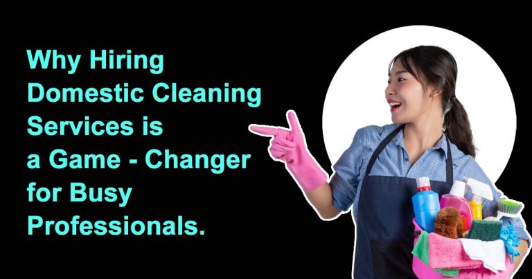 Hiring Domestic Cleaning Services