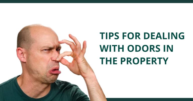 Tips for dealing with Odors in the Property