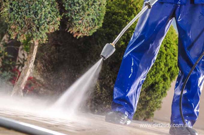 High Pressure Cleaning is Ideal