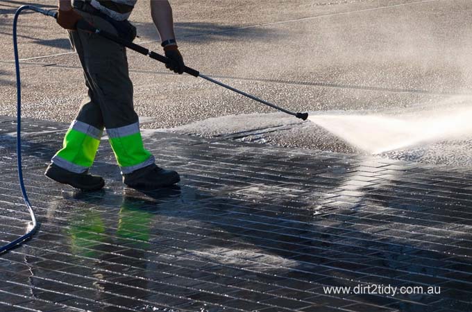 High Pressure Cleaning is Ideal